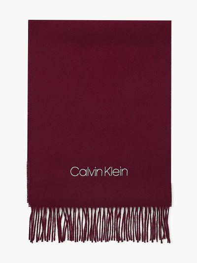 Calvin Klein Táskák & Kiegészítők HU378947 | Calvin Klein Wool Női Sál Bordó
